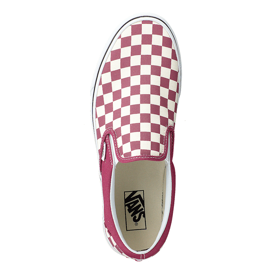 Ua Classic Slip-on (checkerboard) Dry Rose/white - Bild 6