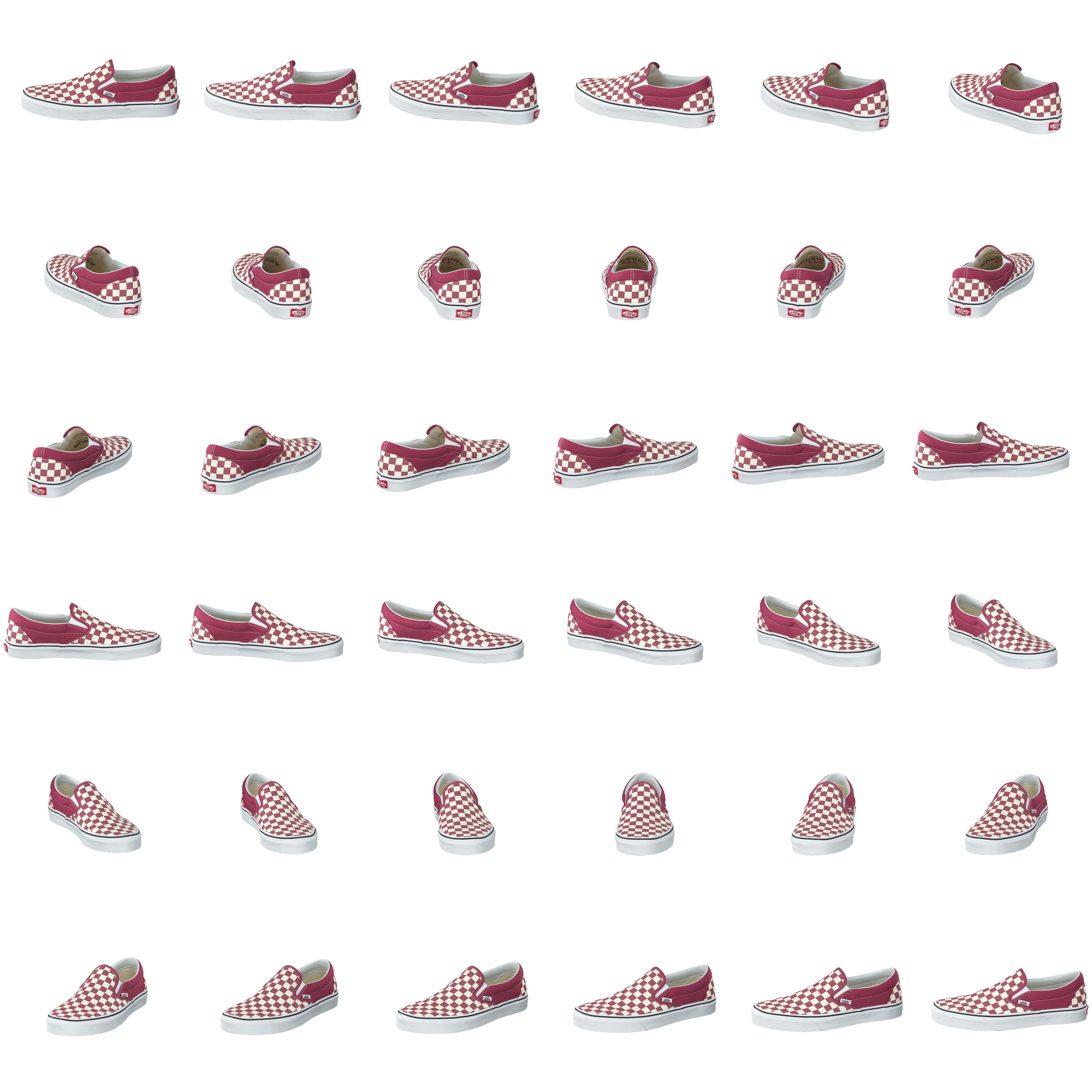 Ua Classic Slip-on (checkerboard) Dry Rose/white - Bild 8