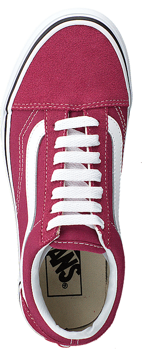 dry rose vans old skool