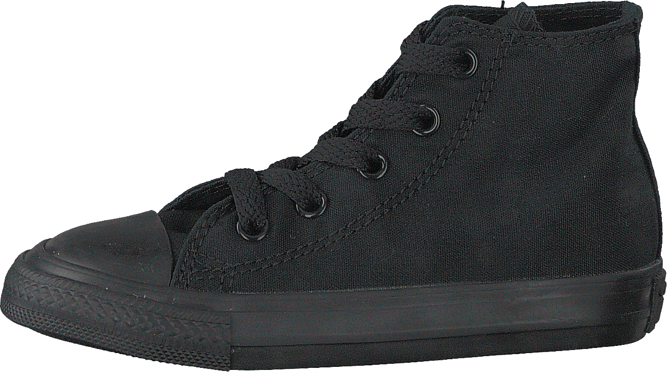 Chuck Taylor All Star - Hi Black, Unisex, Skor, Sneakers, höga sneakers, Svart, EU 26