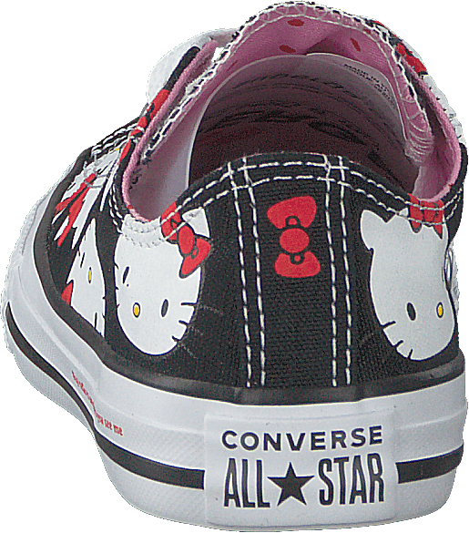 Chuck Taylor All Star Ox Black/prism Pink/white