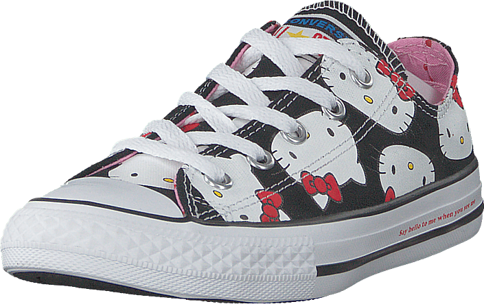 Converse - Chuck Taylor All Star Ox Black/prism Pink/white