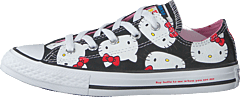 Converse - Chuck Taylor All Star Ox Black/prism Pink/white