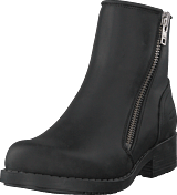 Mid Zip Boot Warm Lining Black/shiny Silver - Bild 9