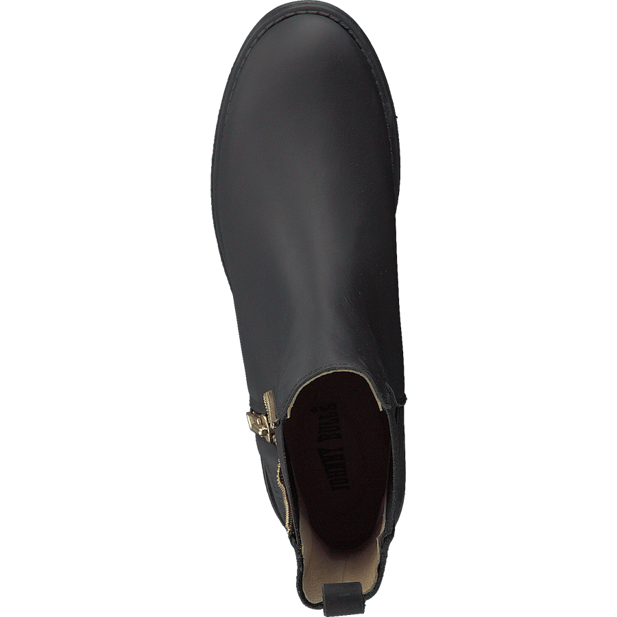 Low Chelsea Boot Black/shiny Gold - Bild 6