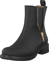 Low Chelsea Boot Black/shiny Gold - Bild 9