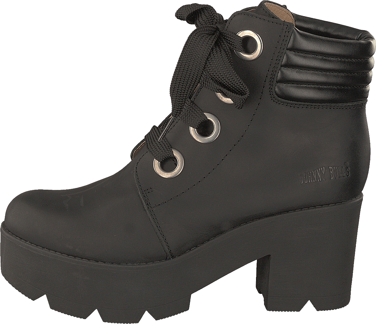 Mid Lace Boot Black/silver