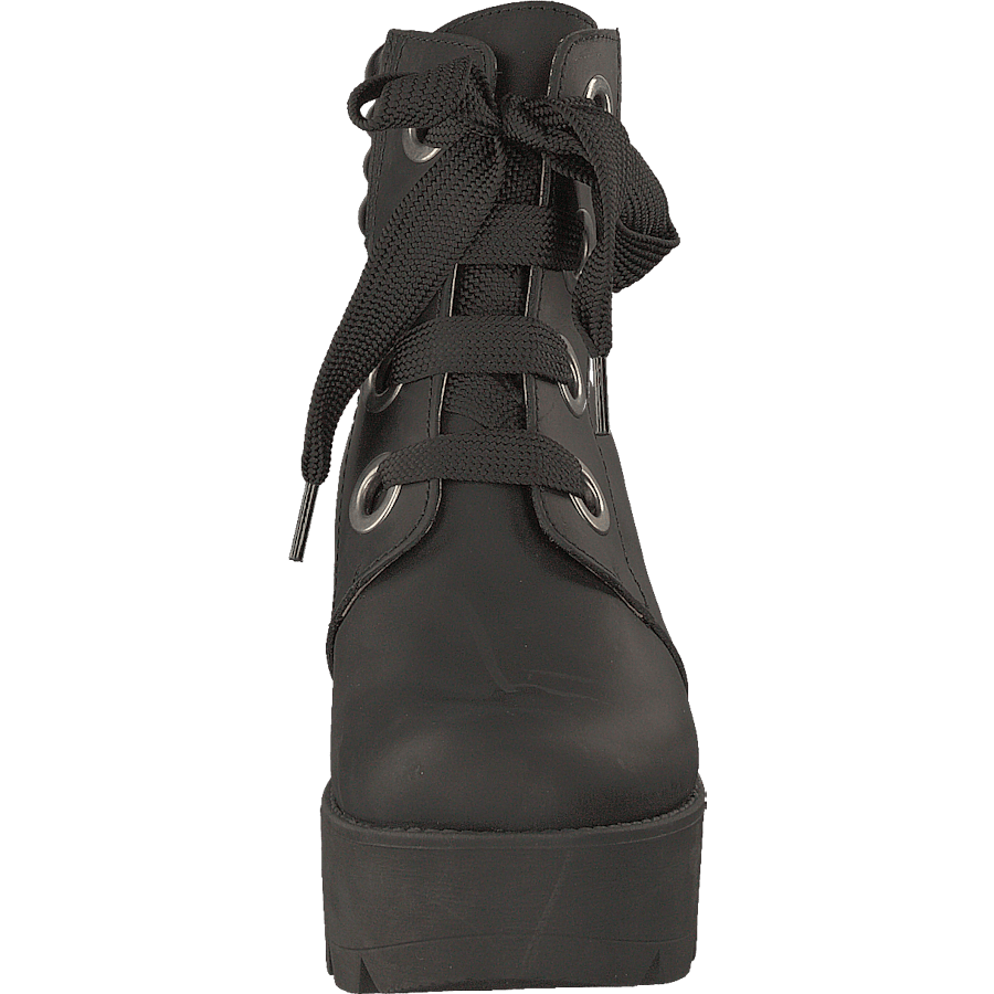 Mid Lace Boot Black/silver - Bild 4