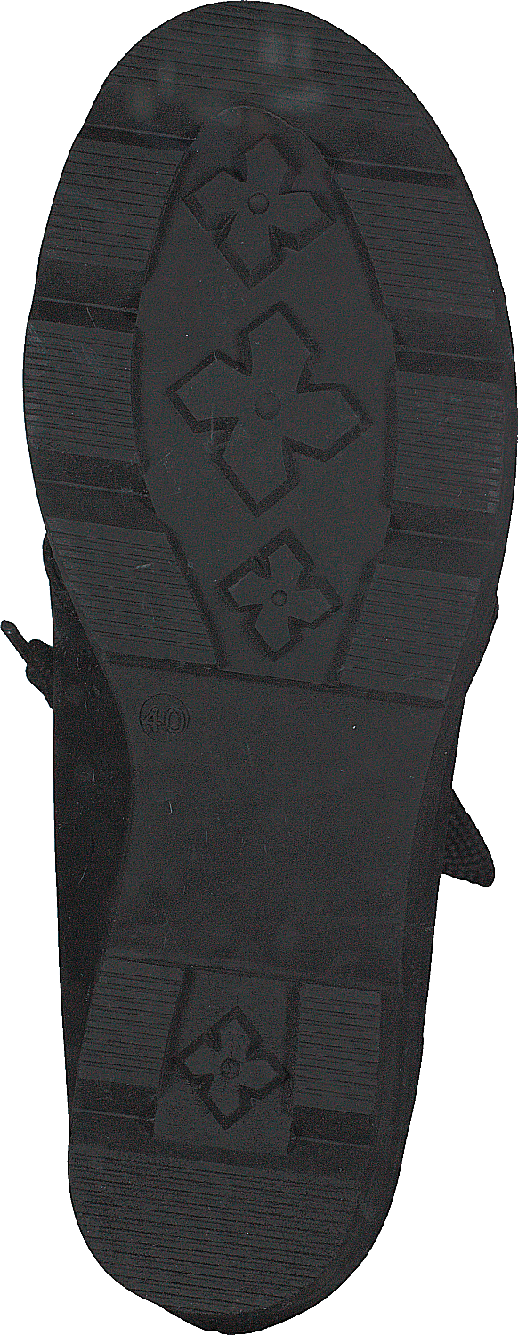 Mid Lace Boot Black/silver - Bild 7