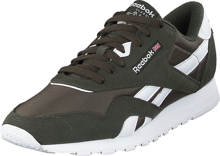 reebok classic nylon dark grey