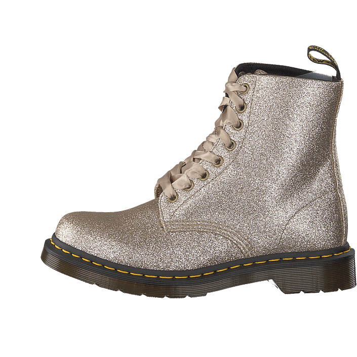 midnight black pascal 8 eye glitter boots