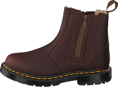 Dr Martens - 2976 Alyson W/zips Dk Brown