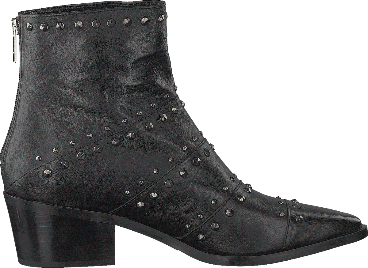 Rivet Flat Boot Terry Nero, Rivets Fucile