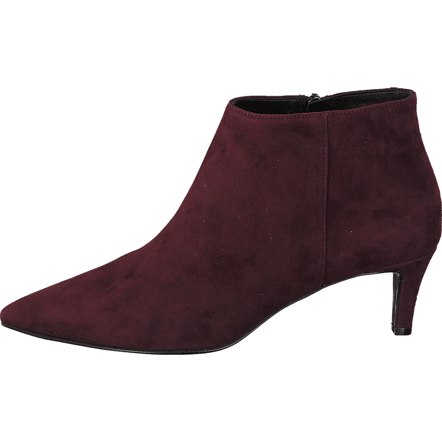 Pointed Low Fine Heel Amalfi Bordo