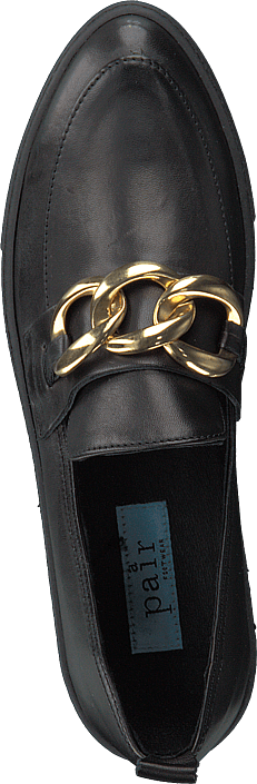 A Pair - Gold Chain Slip On Parma Nero