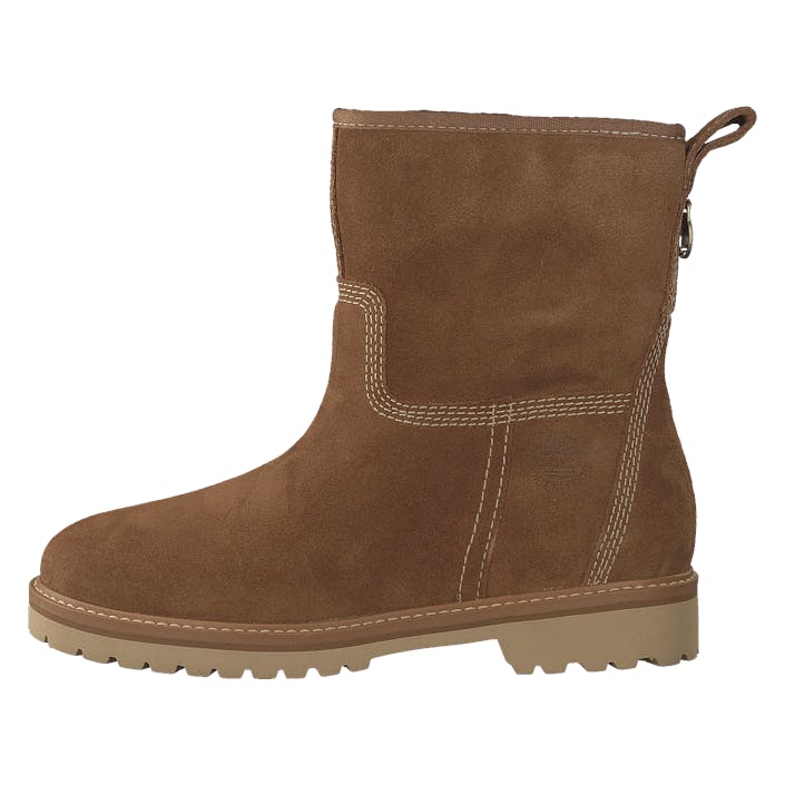 Chamnoix Valley Dark Rubber Suede, Female, Shoes, Boots, Boots, Brown, UK 7,5