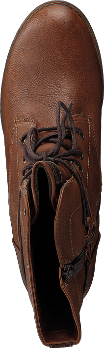 Mustang - Damen-schnür-stiefelette Kastanie