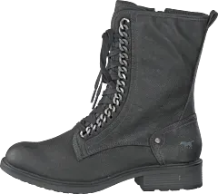 Mustang - Damen-schnür-booty Graphit