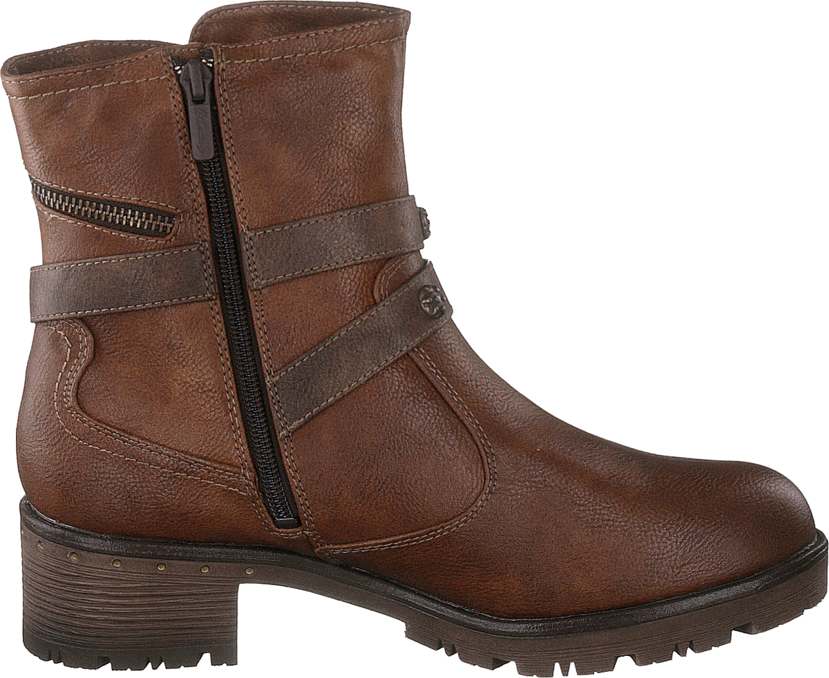 Stiefelette Kastanie