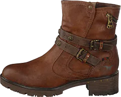 Mustang - Stiefelette Kastanie