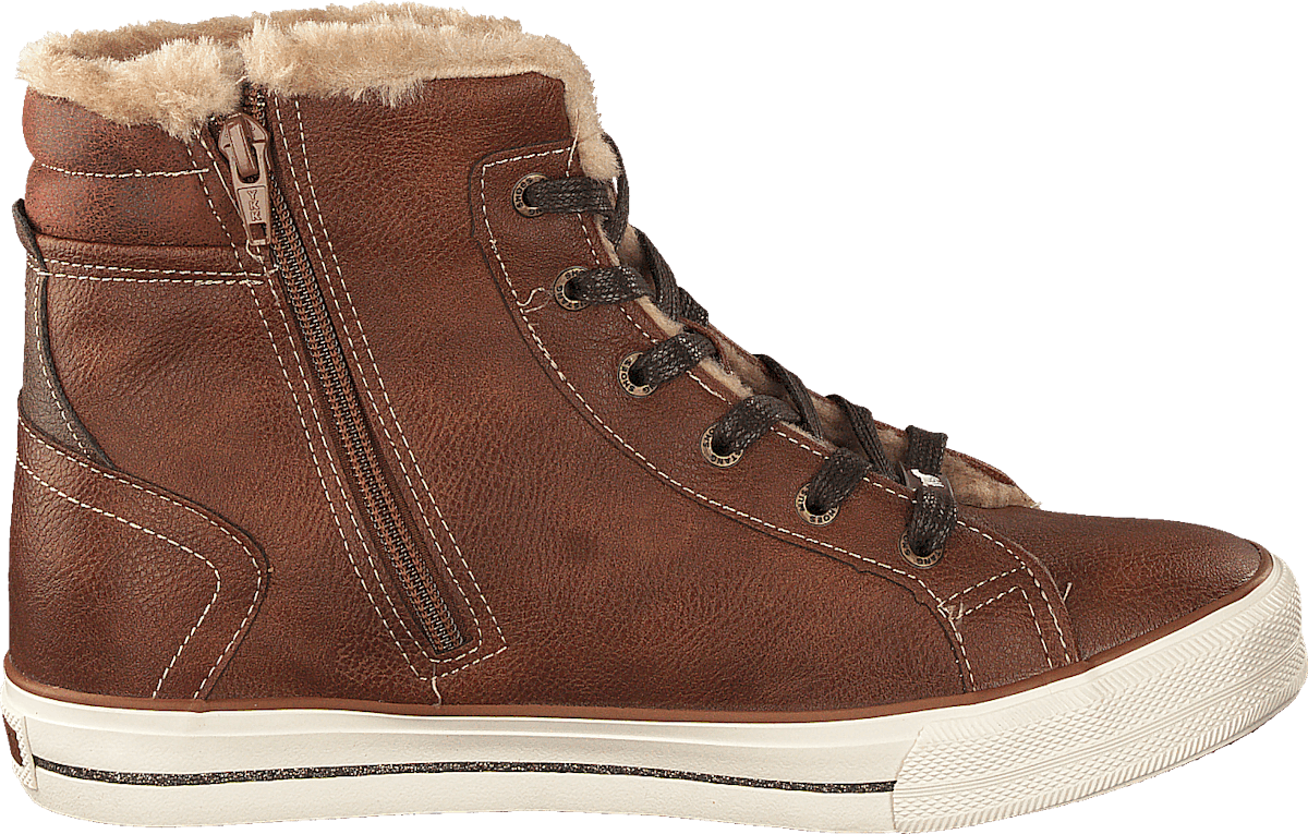 High Top Sneaker Kastanie