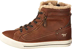 Mustang - High Top Sneaker Kastanie