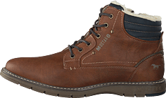 Mustang - Schnür-boot Kastanie