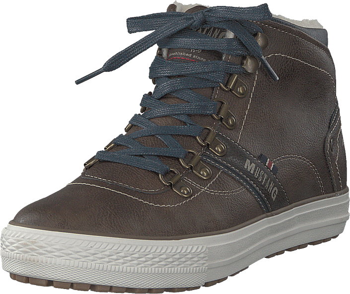 High Top Sneaker Mittelbraun High Top Sneaker Mittelbraun