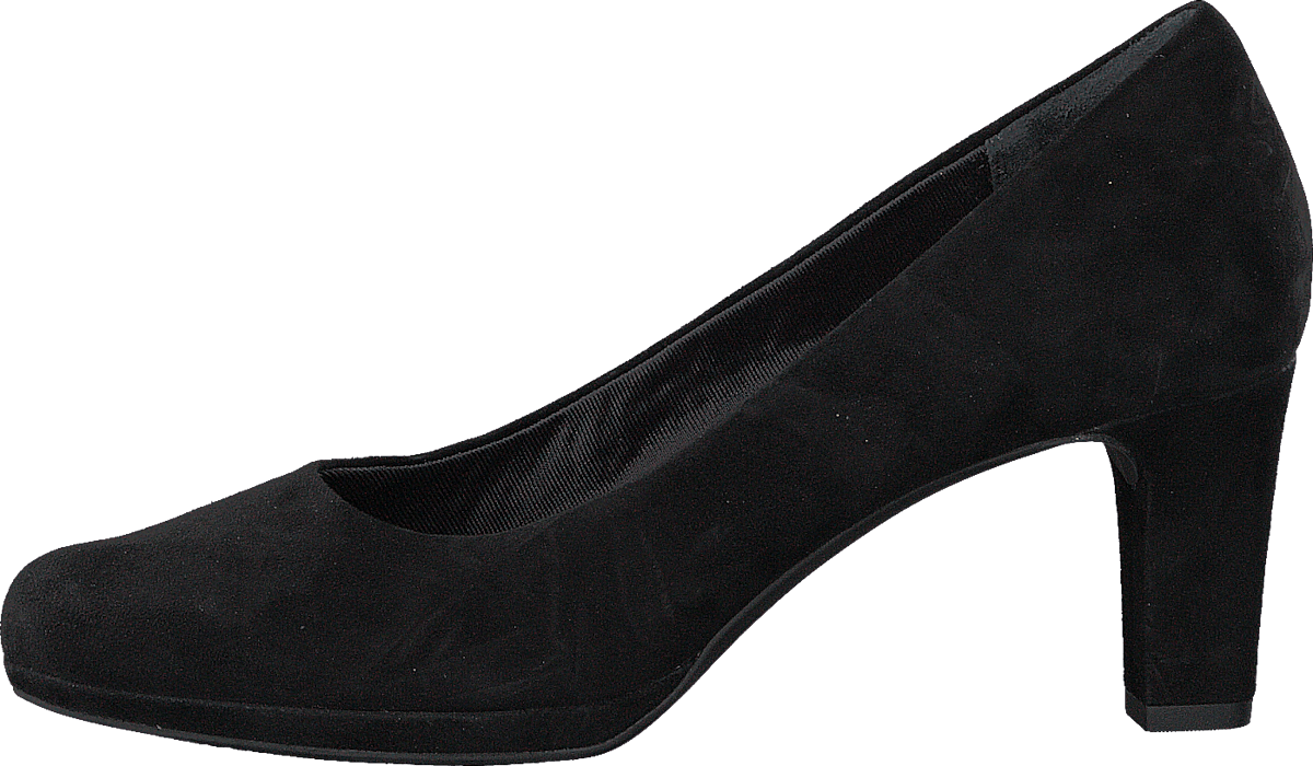 Tm Leah Pump Black Kid Suede