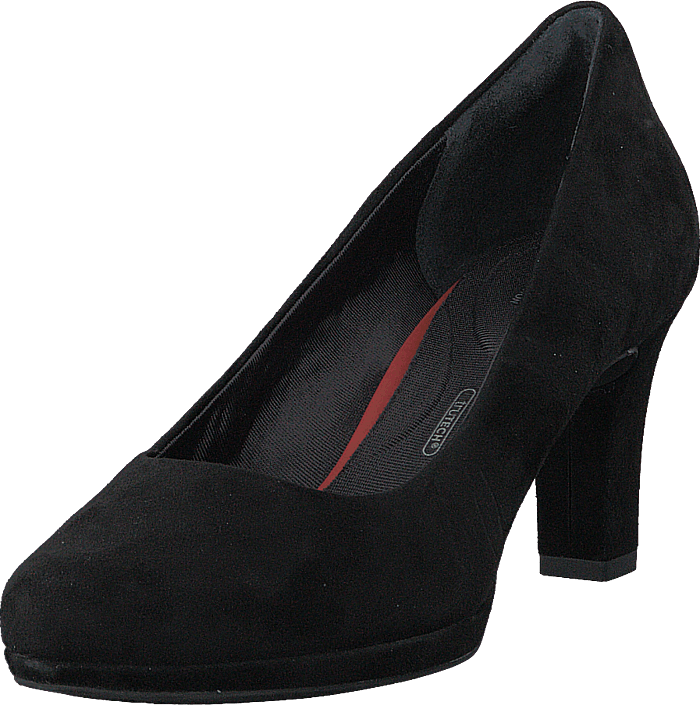 Kid Heels Tm Rockport Sko Suede Leah Sorte Kjøp Pump Online Black B7XfRq