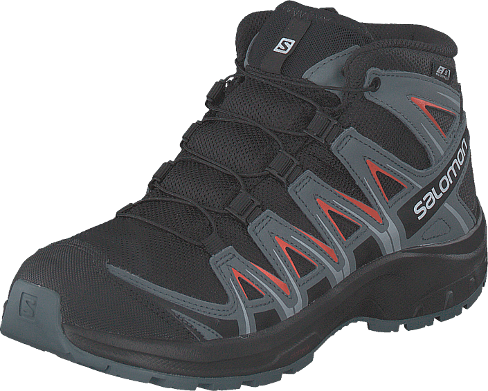 Buy Salomon Xa Pro 3d Mid Cswp J Black Stormy Weather Cherry To