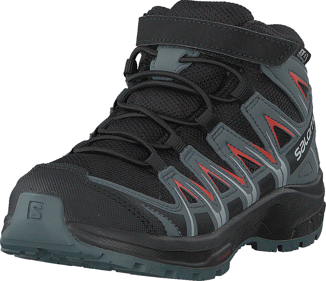 Xa Pro 3d Mid Cswp K Black stormy Weather cherry To Shoes for every occasion Footway