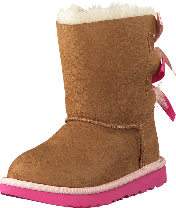 UGG - Bailey Bow Ii Chestnut / Pink Azalea