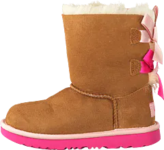 UGG - Bailey Bow Ii Chestnut / Pink Azalea
