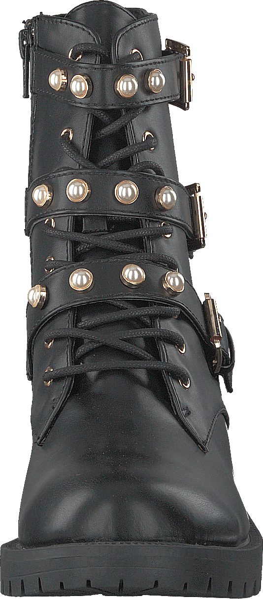 Pearl Biker Boot Black
