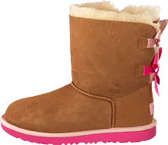 UGG - Bailey Bow Ii Chestnut / Pink Azalea