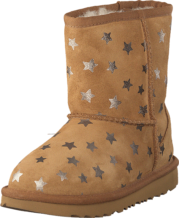 UGG - Classic Short Ii Stars Chestnut