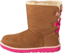 UGG - Bailey Bow Ii Chestnut / Pink Azalea