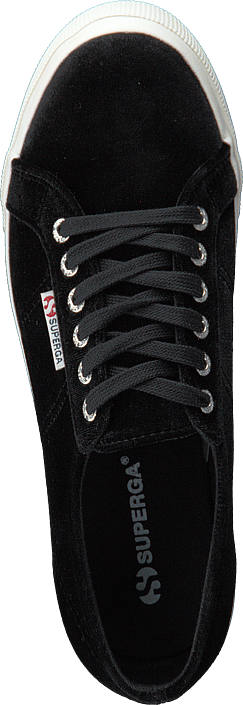 superga svart velour