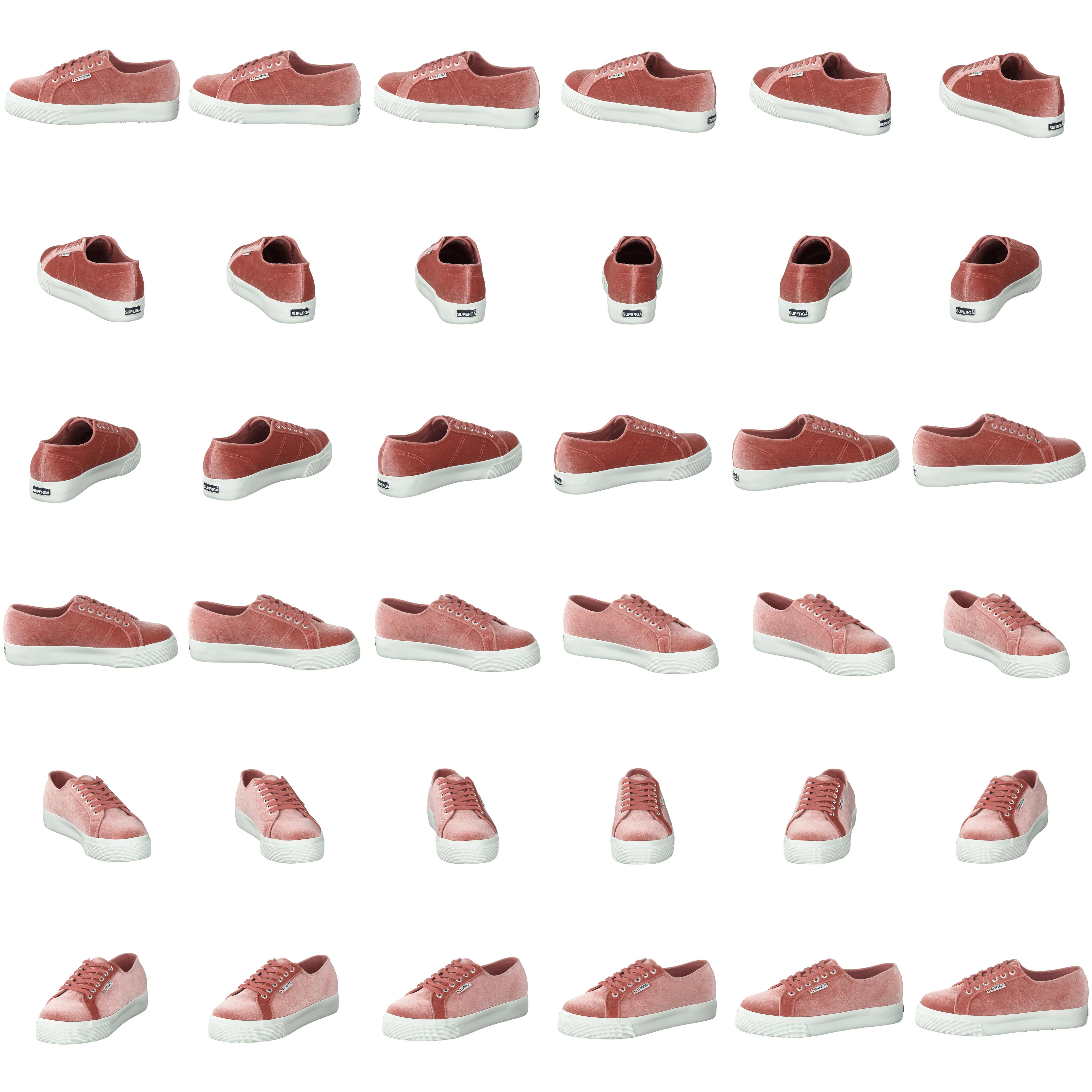 superga velvet dusty rose