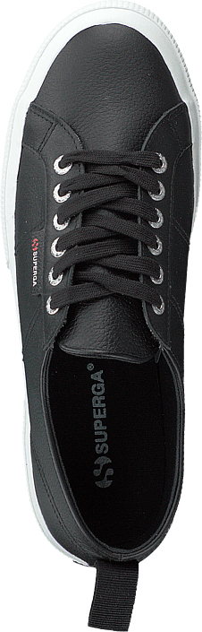 Superga - 2750 Fglu Black- White C39