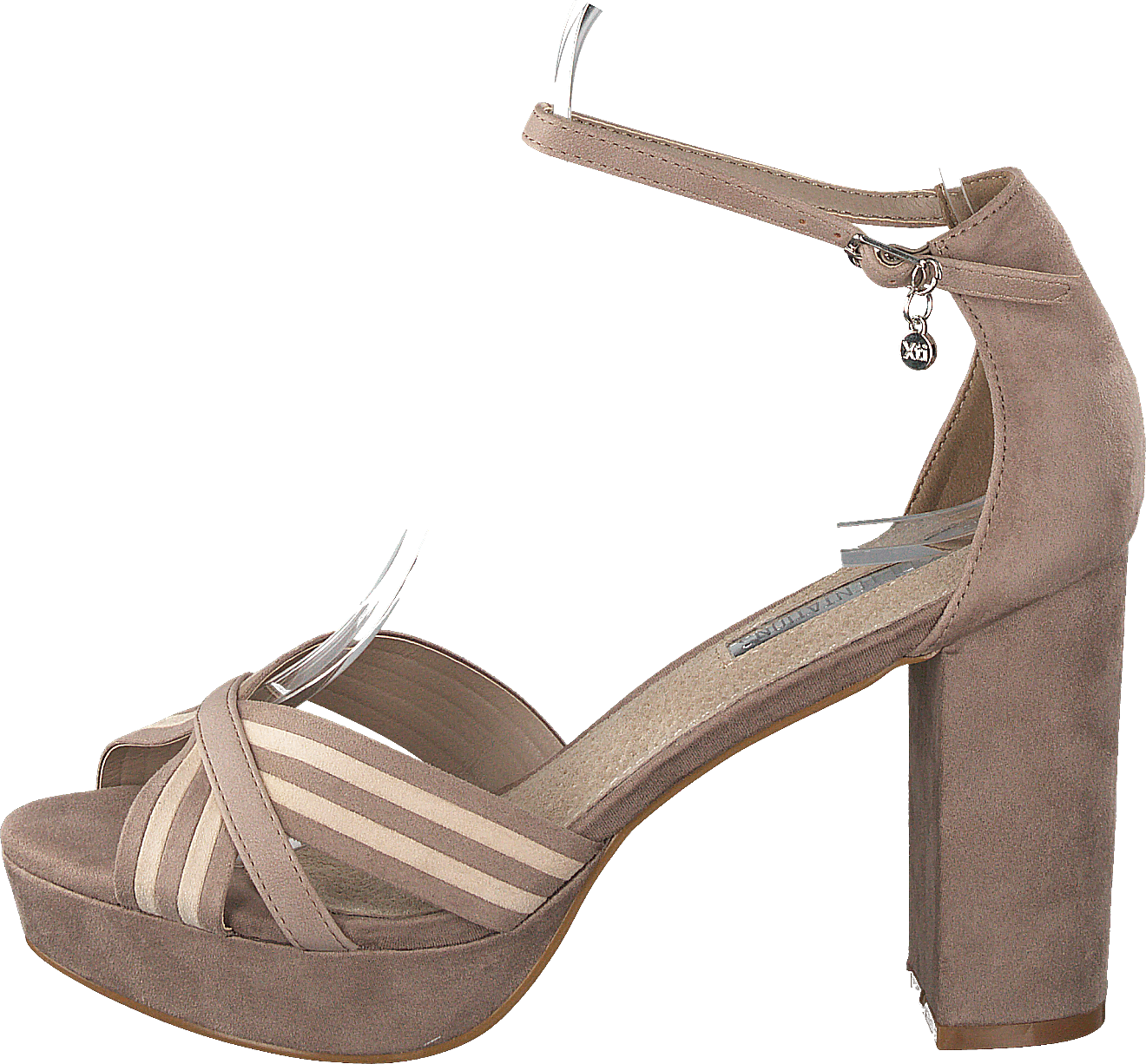 35010 Taupe, Female, Schoenen, Hakken, hakken, Bruin, EU 40