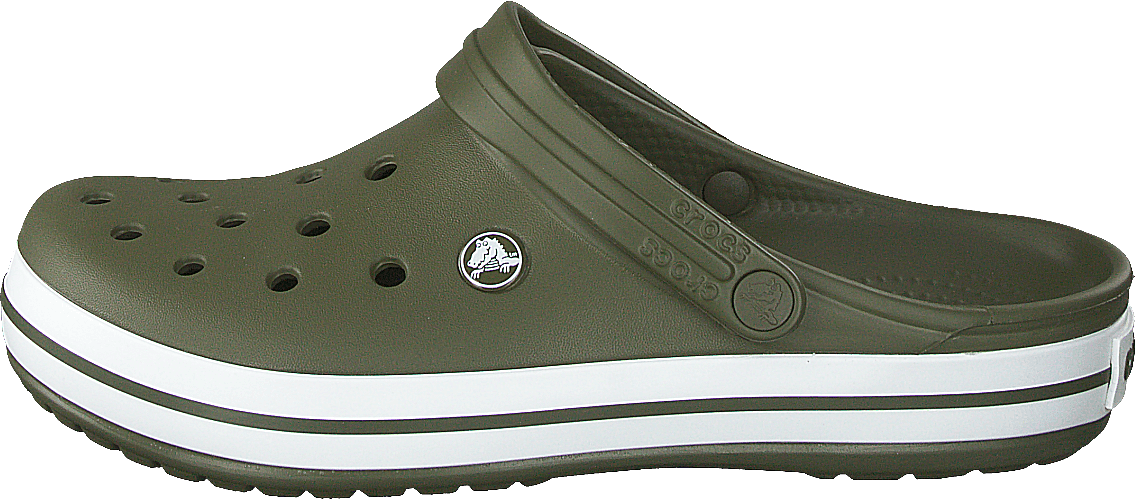 Crocband Army Green/white