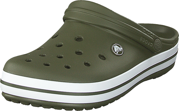 Crocband Army Green/white | Shoes for 