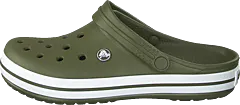 Crocs - Crocband Army Green/white
