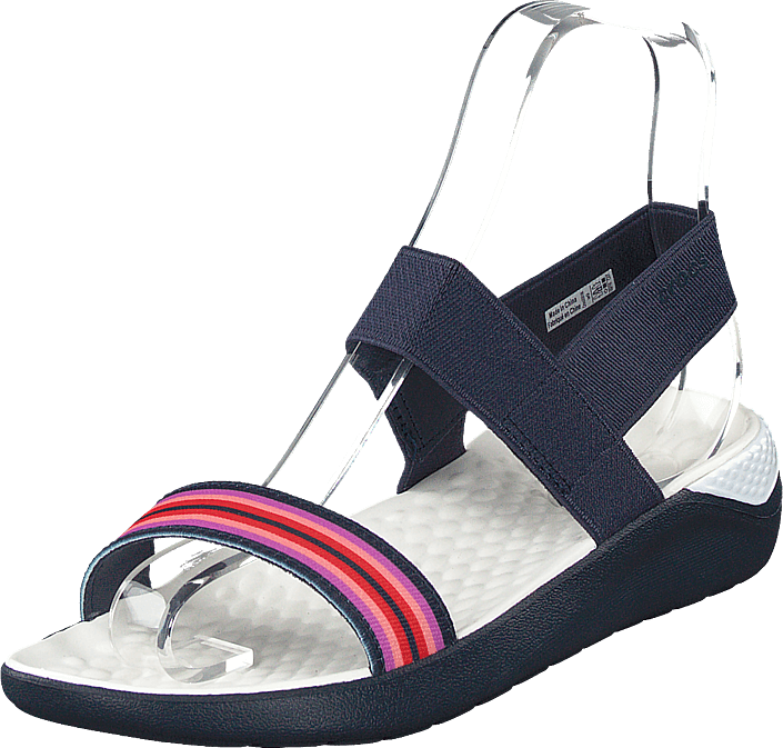 Crocs Literide Sandal W Navy Färgblock navy blåa Skor Online Crocs Literide Sandal W Navy Färgblock navy blåa Skor Online