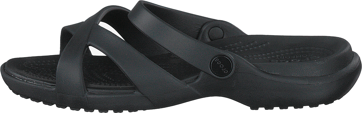 MeleenCross Band Sandal Women Black Shoes for every occasion