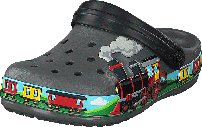 Crocsfl Train Band Clog K Slate Grey