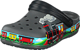 Fun Lab Train Band Clog Kids Slate Grey