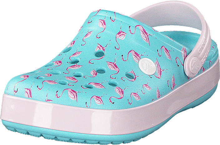 Crocs Crocband Multigraphic Clog K Ice blå gråa Skor Online Crocs Crocband Multigraphic Clog K Ice blå gråa Skor Online